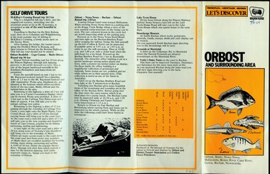 pamphlet, Orbost and Surrounding Area, 1980-1989
