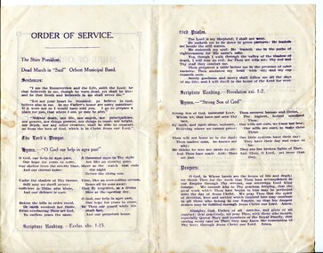 program, 1936
