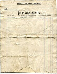 account, 1910 - 1919