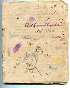 exercise book, February 12 1906
