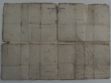 map, Bete Bolong South, March 8 1910