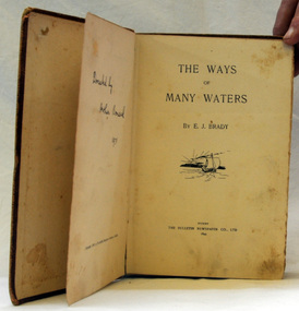 book, The Ways of Many Waters, 1899