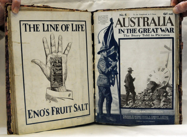book, Cassell and Company Limited, Australia in the Great War, 1918