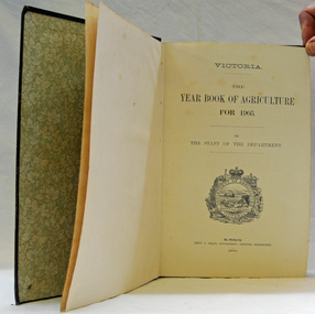 year book, Year Book of Agriculture 1905, 1905