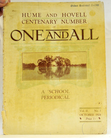 magazine, Clothier & Co, One And All, 1924