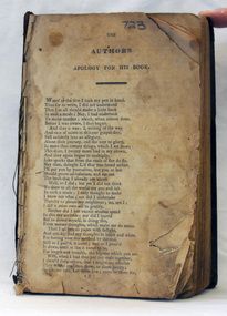 book, The Life of John Bunyan, early 19th century