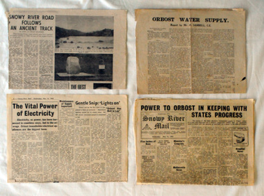 newspaper clippings, 1962