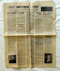 newspaper supplement, April 18, 1957