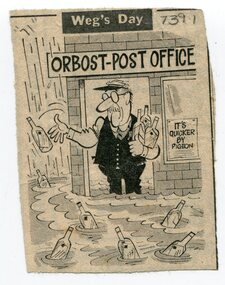 newspaper clippings, February 1971