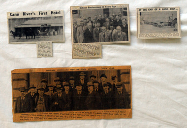 newspaper clippings