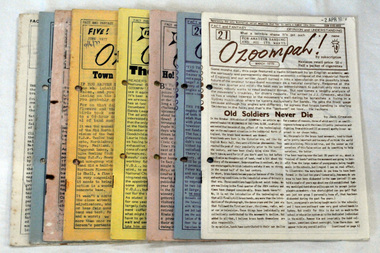 newsletters, F. Edward Edsall, Ozoompah, Dec. 1976 -21  Mar. 1979