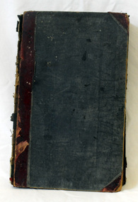 minute book, 1886