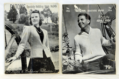 pattern books, Patons Specialty Knitting Book, 1940-1950