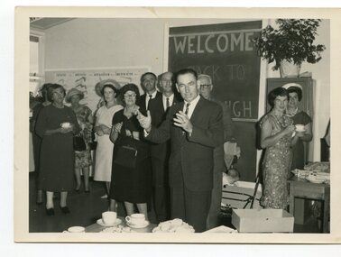 black and white photograph, 1962