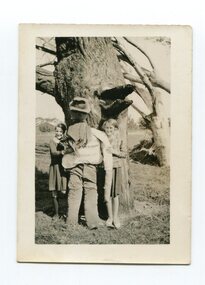 black and white photograph, 1936