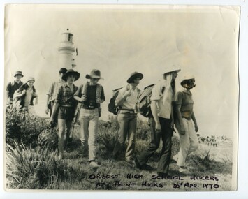 black and white photograph, 20th April 1970