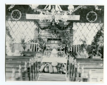 black and white photograph, C1900