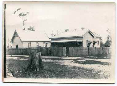 black and white photograph, C1900