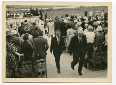 black and white photograph, 13 March 1962