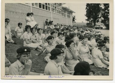 black and white photograph, 13 March 1962