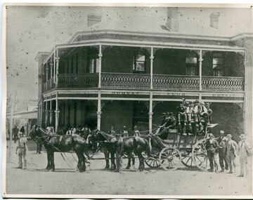 black and white photograph, C 1890s