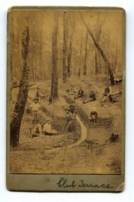 black and white photograph, 1890's