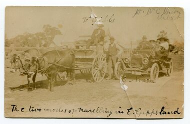 black and white photograph, C1915