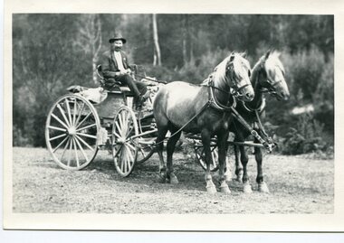 black and white photograph, C1900