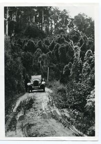 black and white photograph, 1924