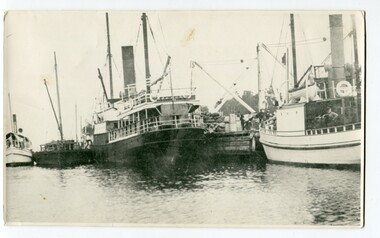 black and white photograph, before 1924