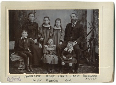 black and white photograph, Wood, C1900