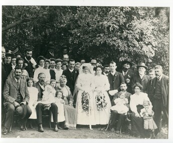 black and white photograph, April 15 1909
