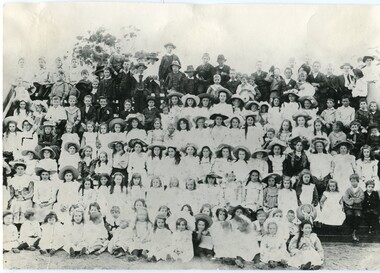 black and white photograph, C1905