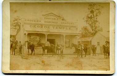 black and white photograph, C1900