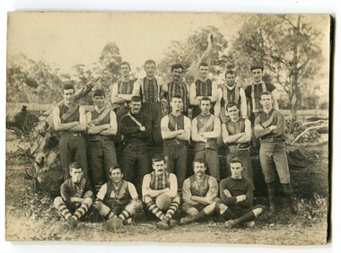 black and white photograph, 1906