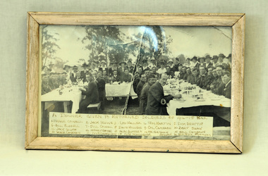 black and white photograph, W C RICE, C 1914 -1918