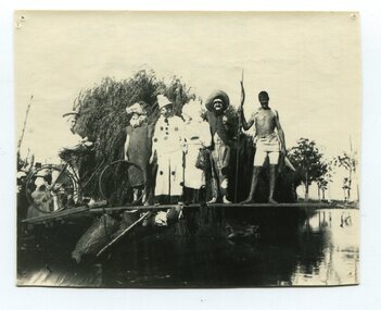 black and white photograph, 1898