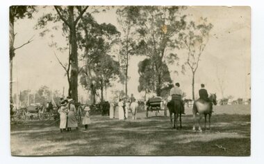black and white photograph, C 1910