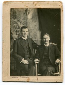 black and white photograph, late 19th / early 20th century