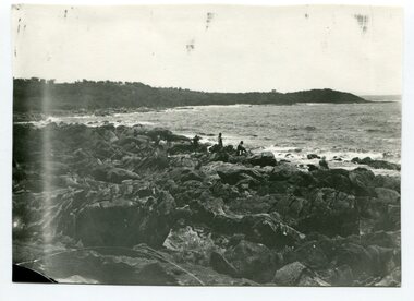 black and white photograph, first half 20th century