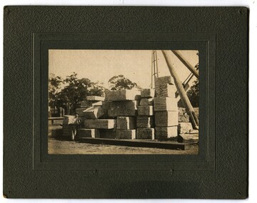 black and white photograph, first half 20th century