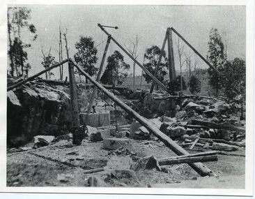 black and white photograph, first half 20th century