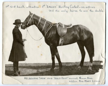 black and white photograph, 1918