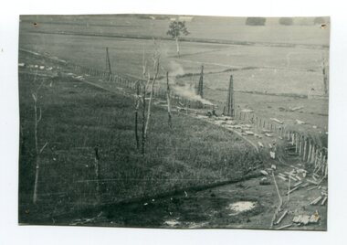 black and white photograph, 1916