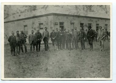 black and white photograph, late 19th century - early 20th century