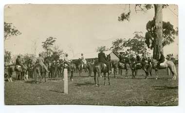 black and white photograph, 1907