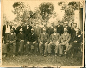 black and white photograph, Howard D. Bulmer, 1907