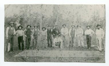 black and white photograph, C 1880