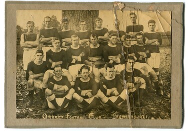 black and white photograph, 1921