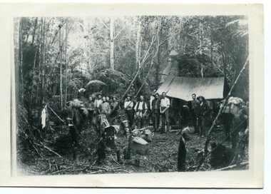 black and white photograph, 1897